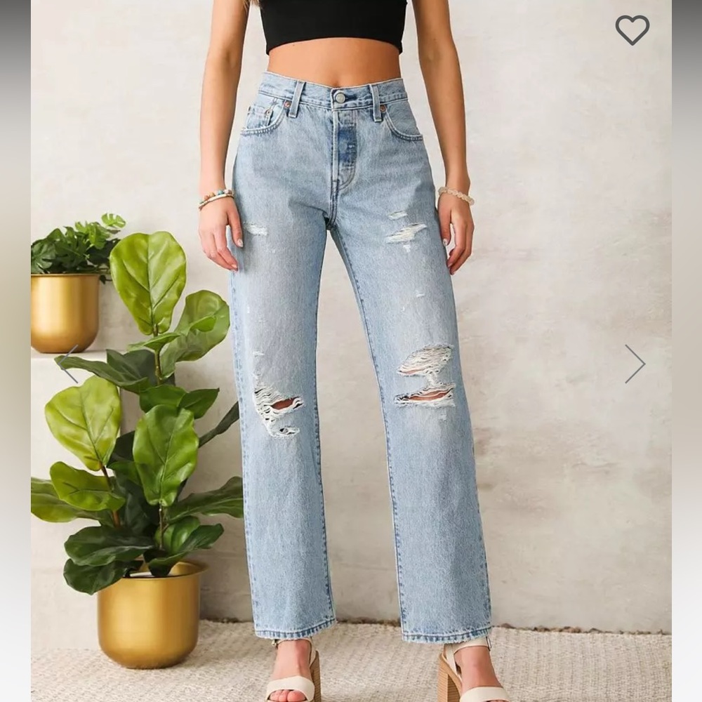 Levi's 501 '90s Women's Jeans - Straight Lag Size W25L32